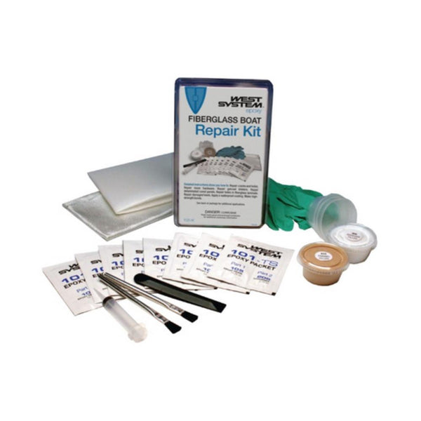 thumbnail image 2 of West System 105-K Fiberglass Repair Kit For Camper Shell Boat Universal Application 2 of 6