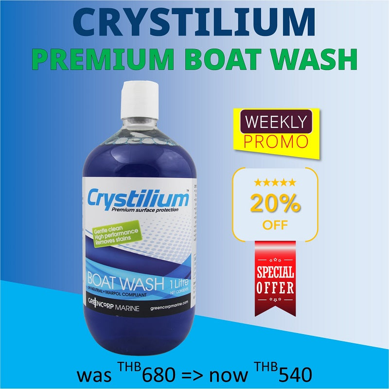 Weekly Promo 👉 Crystilium Premium Grade Boat Wash