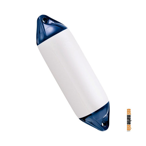 Polyform F Series Boat Fender (White Blue Top)