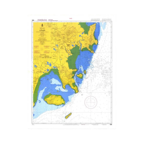 Marine Chart Thailand (Andaman) 335 Phuket Harbour