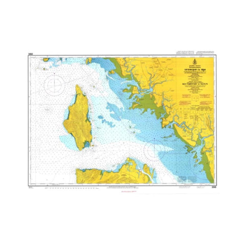 Marine Chart Thailand (Andaman) 350 Ko Tarutao to Satun