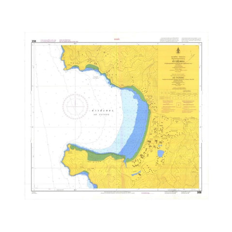 Marine Chart Thailand (Andaman) 358 Ao Patong