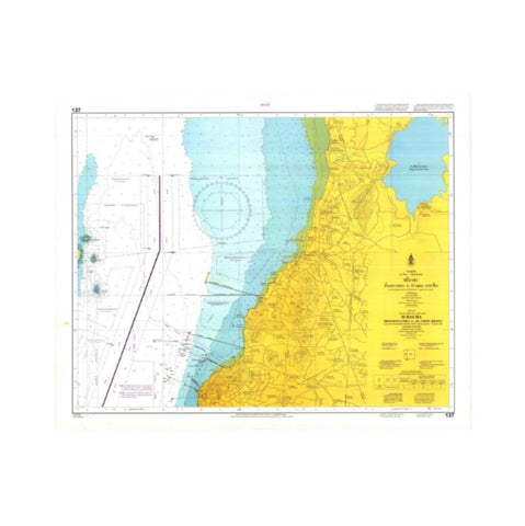 Marine Chart Thailand (Gulf of Thai - East) 137 Si Racha Ao Udom to Bang Phra