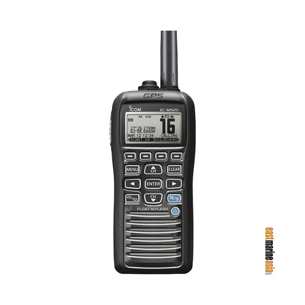 Icom IC-M92D VHF Marine Transceiver with DSC & GPS