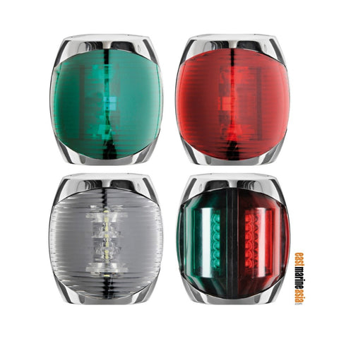 Osculati Sphera II LED Navigation Lights - Stainless Steel Housing