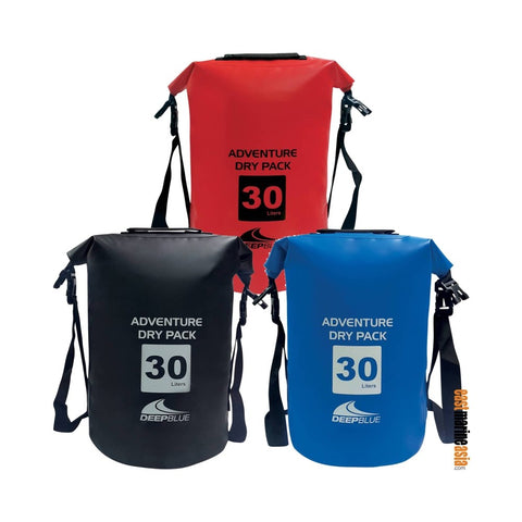 Deep Blue Adventure Dry Pack / Dry Bag - 30 L