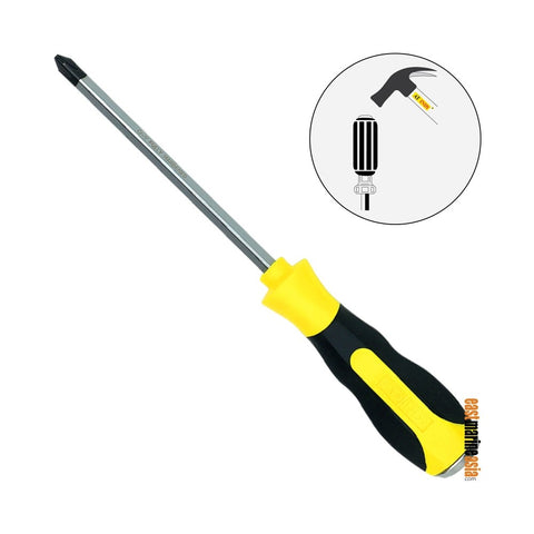 Indy Tools Knockable Philips Tip Screwdriver with TPR Handle