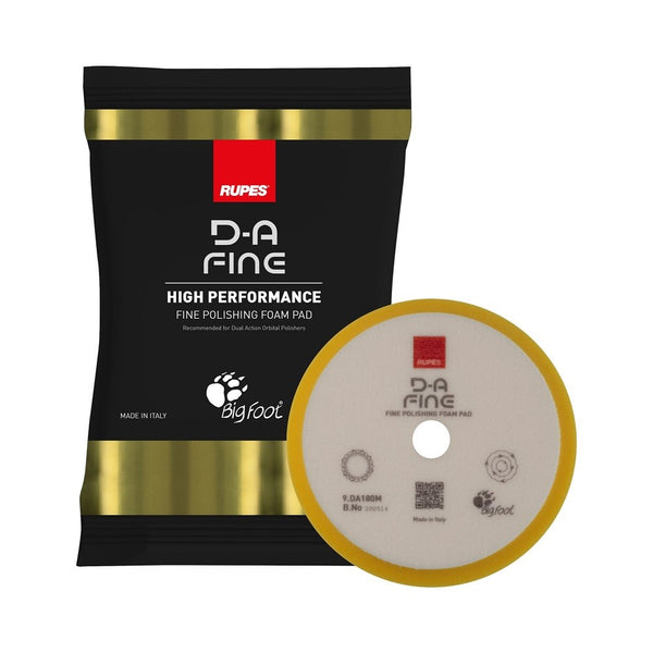 Rupes Bigfoot 130 - 150 mm D-A High Performance Polishing Pads for Random Orbital and Gear Driven Polishers