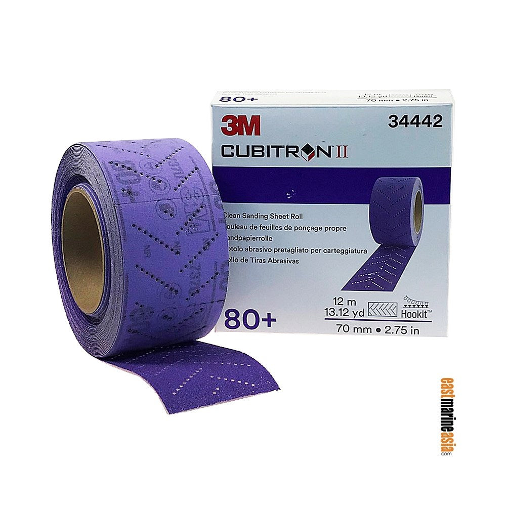 3M, Cubitron II Net Fogli abrasivi with support in rete, in rotolo, 80 3M, Cubitron II Net Fogli abrasivi with support in rete, in rotolo, 80