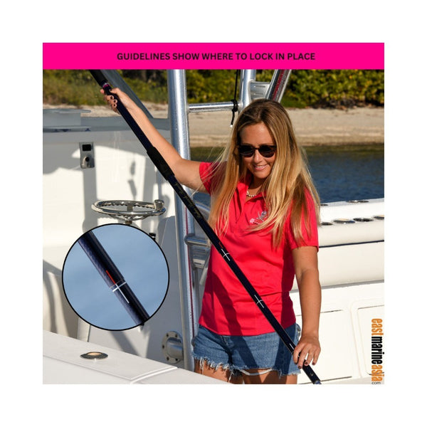 TD Mops Palm Beach Reach Carbon Fiber Long Extension Pole / Handle