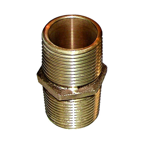 Groco PN Series Bronze Pipe Nipple Fittings - NPT