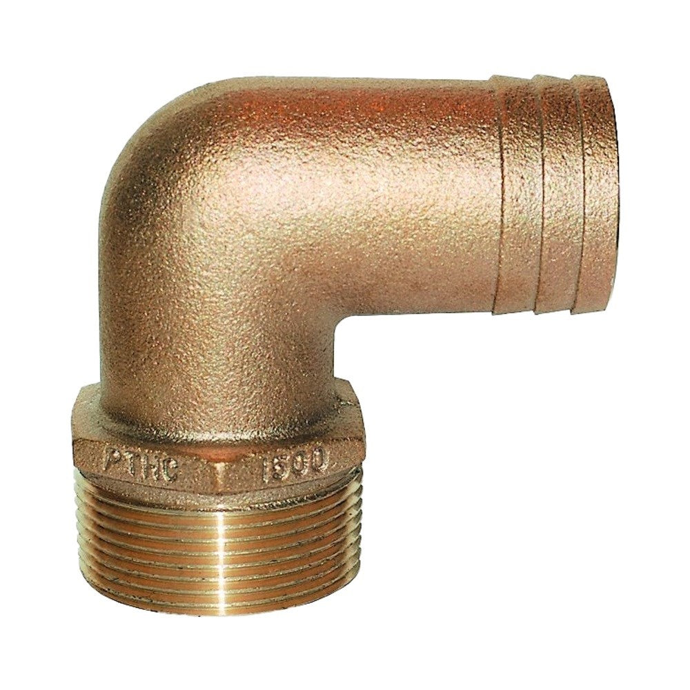 зерс Groco PTHC Series 90° Bronze Pipe to Hose Standard Flow Fittings - NPT – East Marine Asia