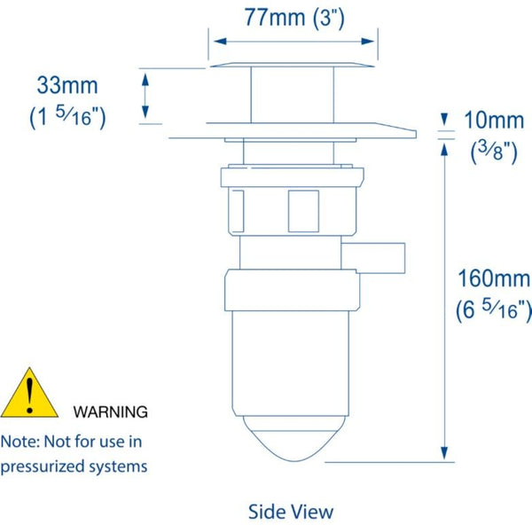 Whale GP1309 Tiptoe MK4 Manual Galley Pump