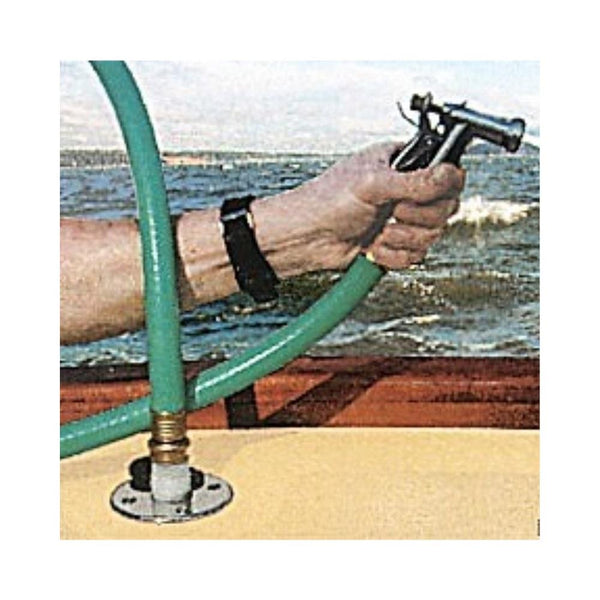 Osculati Flush Washdown Quick Fitting with Straight Fittings Adaptor