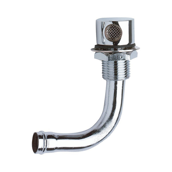 Seachoice Chromed Brass Thru Hull Fuel Vent