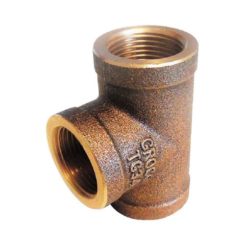 Groco Bronze Tee Fittings - BSPP