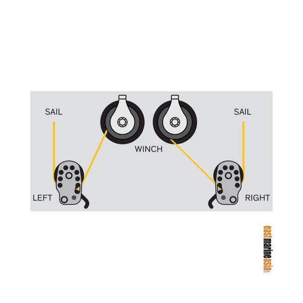 Antal 851.080 Stopper Deck Block (Older Model)