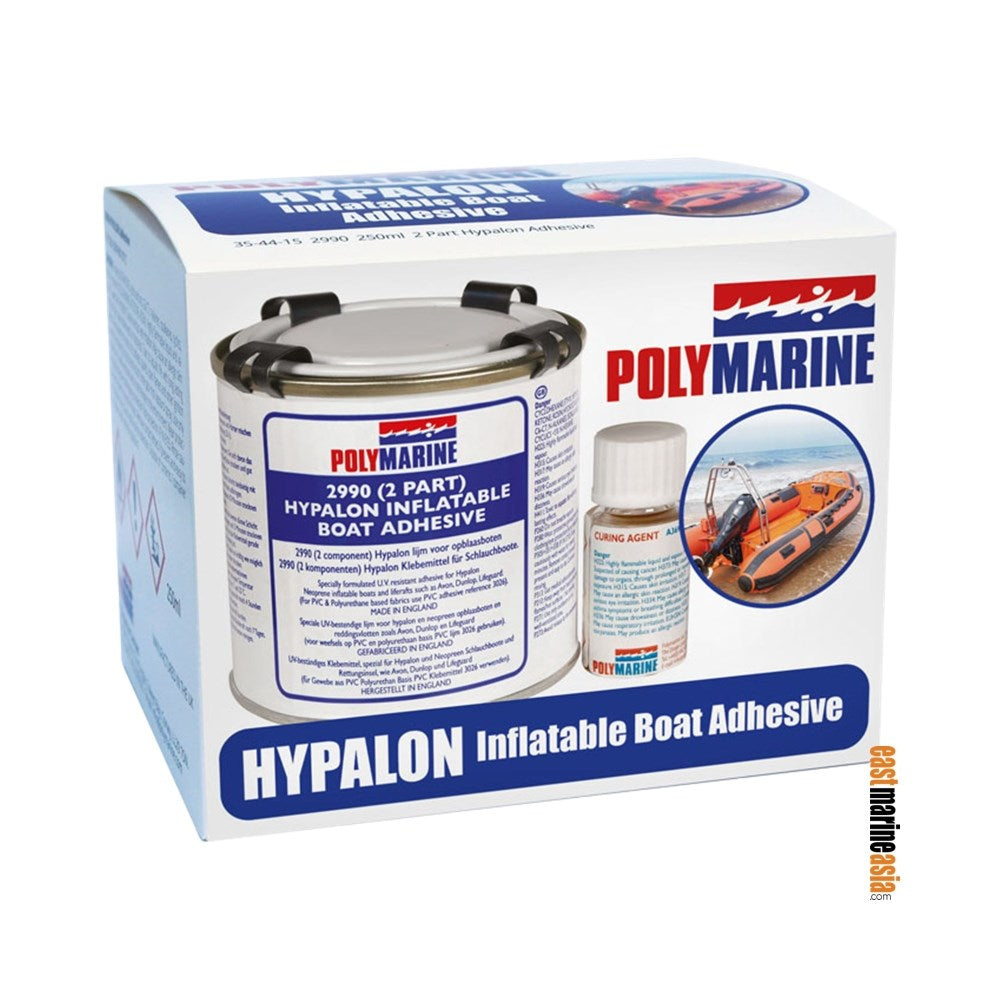 Two-Part Hypalon Repair Kit for Inflatable Boats