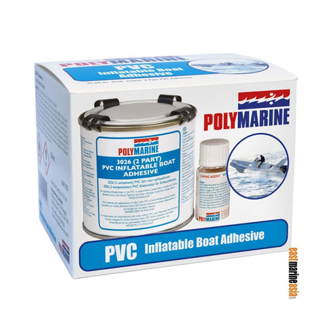 Polymarine 2 Part PVC Inflatable Boat Adhesive