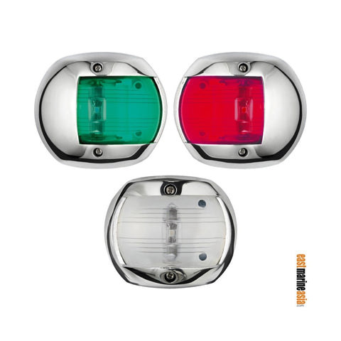 Osculati Maxi 20 LED Navigation Lights - Stainless Steel Housing