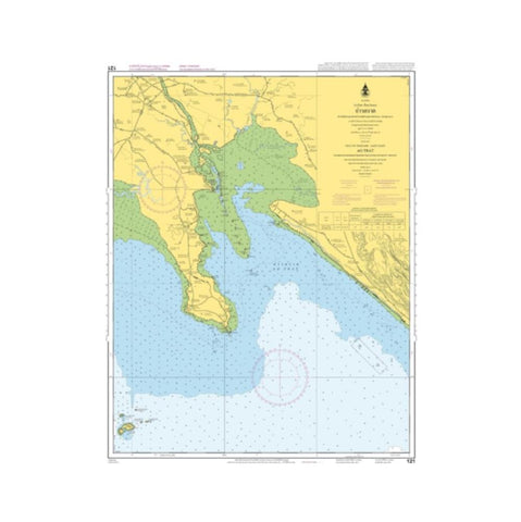 Marine Chart Thailand (Gulf of Thai - East) 121 Ao Trat
