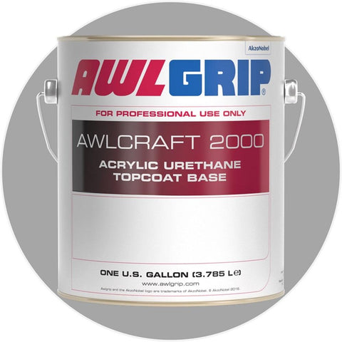 Awlcraft 2000 Acrylic Urethane Topcoat - Gray / Black Base