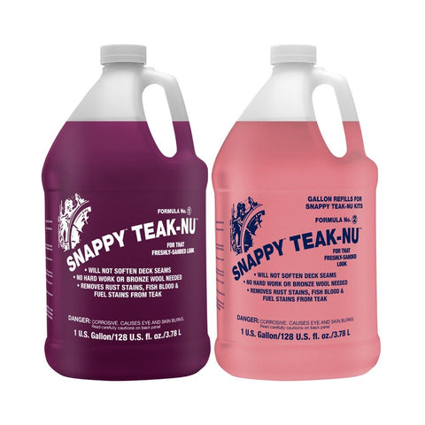 Snappy Teak-Nu Two-Part Teak Cleaner