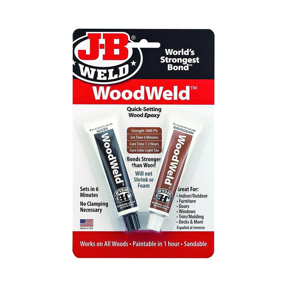 J-B Weld WoodWeld Wood Repair Syringe 2-Part Epoxy System – East Marine Asia