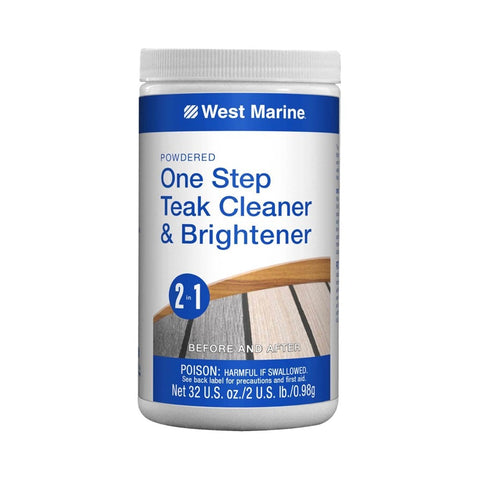 West Marine One Step Powder Teak Cleaner & Brightener