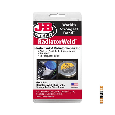 J-B Weld RadiatorWeld Plastic Tank & Radiator Repair Kit