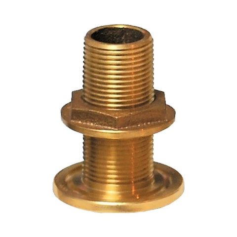Groco TH Series Bronze Thru Hull Fittings with Nut - BSPP