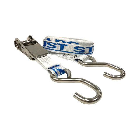 Just Straps Transom Stainless Steel Ratchet Tie-down