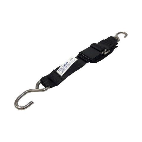 Just Straps Transom Stainless Steel Over Lever with Pad Tie-down